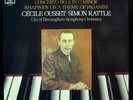 CECILE OUSSET SIMON RATTLE rachmaninoff concerto no. 2 LP Mint- DS 38087 Vinyl
