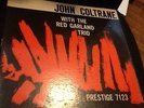 John Coltrane with the red garland trio original prestige jazz lp 7123 yellow