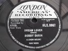 BOBBY DARIN DREAM LOVER RARE 78 RPM RECORD 1958