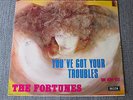 THE FORTUNES - you've got your troubles LP - UNIQUE PSYCHEDELIC BELGIAN SLEEVE 