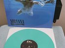 Nirvana LP Nevermind, Aquamarine Green Vinyl Mint Unplayed