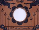 VICTOR PROGRAM TRANSCRIPTION Sleeves, 10 in. Gold & Blue, 1930s, RARE