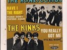 FRENCH EP THE KINKS ET THE HONEYCOMBS YOU REALLY GOT ME