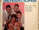 THE SENSATIONS Let Me In Music LP ARGO 4022 black label dg mono orig doo wop 