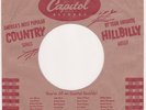 CAPITOL - Original company sleeve -          RARE COUNTRY