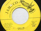 EDWARD HAMILTON & The Fifes 45 Call Me JAMECO Northern Soul RARE Hear It #T588