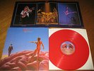 Rush-Hemispheres LP,red vinyl,poster,Anthem Canada 1978,G/F cover,megarar,top