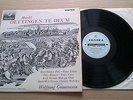 SAX 2538 GONNENWEIN Handel Dettingen Te Deum UK 1st Press B/S Columbia LP NM