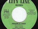 Jah I Maz - Freedom Is A Must - RARE WACKIES
