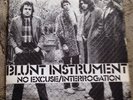 Blunt Instrument No Excuse Interrogation Diesel Records Punk New Wave Diesel