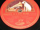 Mozart: Violin Concerto K. 268 - Jacques Thibaud, violin Sargent HMV SET 3-78Rpm