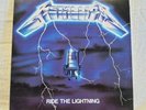 METALLICA - Ride The Lightning 1984  NM/NM on Elektra records