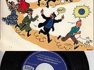45TRS VINYL 7''/ TRES RARE FRENCH EP TINTIN / BO FILM ORANGES BLEUES / HERGE