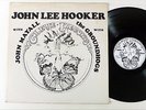 JOHN LEE HOOKER with Groundhogs (John Mayall) private 1972 Vinyl LP Cleve live