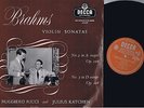 RICCI & KATCHEN BRAHMS EARLY UK DECCA MONO LP