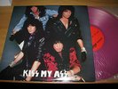 KISS - KISS MY ASS - DOUBLE RED VINYL LP - ANIMALIZE TOUR
