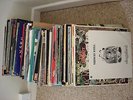 collection of 100+ vinyl records. Mainly rock LP's, also Reggae, Beatles etc