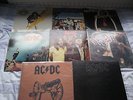 AC/DC - 8 LP LOT Voltage Back Black Salute Highway Hell Dirty Deeds Live Vinyl