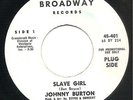 Johnny Burton - Slave Girl / Come On, Dance With Me - Broadway  Northern Soul