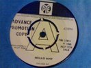 THE DEEP SET *HELLO AMY* 1968 PYE PROMOTION COPY NM