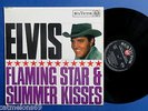 ELVIS PRESLEY STUNNING NM UK MONO 1ST LP FLAMING STAR AND SUMMER KISSES RCA RARE