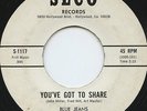 HEAR - Rare Northern Soul 45 - Blue Jeans - You've Got To Share - Seco # S-1117