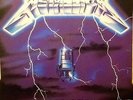 METALLICA RIDE THE LIGHTNING RARE OOP 1984 MASTERDISK VINYL RECORD THRASH METAL