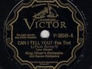 215.  King Oliver's Orch. - Can I Tell You & My Good Man Sam - Victor V-38049