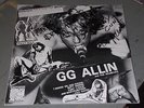 GG ALLIN artless AUTOGRAPHED LP MINT holy war GERMANY 1985 scum sleaze punk