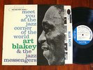 ART BLAKEY: MEET YOU AT JAZZ CORNER 2 - NM- LP+INNER RVG EAR MONO BLUE NOTE 4055