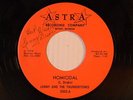 Lenny & The Thundertones (inst.) 45 HOMICIDAL / MOON OF MANAKOORA   M- to VG++