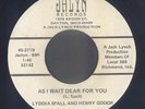 Ohio Female Bluegrass 45   Lydia Spall   As I Wait Dear For You   Jalyn  hear