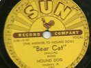 Blues 78-Rufus Thomas-Bear Cat (Answer to Hound Dog)/Walking In the Rain-Sun 181