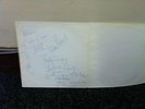 The Alarm. Unsafe Building . Original . Autographed