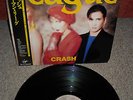 The Human League vinyl lp Crash Japan VJL-28012 OBI strip lyric sheet near mint