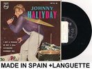 JOHNNY HALLYDAY I GOT A WOMAN 45T VINYL LANGUETTE ESPAGNOL ESPAGNE SPAIN SPANISH