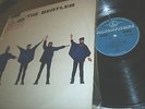 BEATLES - HELP PARLOPHONE PCSM 3071 RED STEREO STICKER NEW ZEALAND VG+