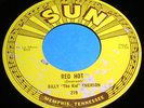 BILLY THE KID EMERSON Red Hot 45 Orig Sun RnB-Rockabilly w/Push Marks NM- Listen