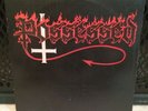 POSSESSED - SEVEN CHURCHES VINYL LP, ORIGINAL COMBAT RECORDS GREEN LABEL, MX8024