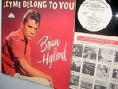BRIAN HYLAND let me belong to you WHITE LABEL PROMO LP ABC-Paramount ABC-400 T