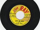 Rockabilly Alvie Self 45 ' Let's Go Wild ' on Don-Ray from 1960