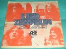 7'' SINGLE LED ZEPPELIN TRAMPLED UNDER FOOT 7/45 PORTUGAL PS 1975 RARE VG+ PSYCH