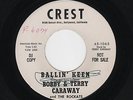 '59 Classic ROCKABILLY BOBBY & TERRY CARAWAY Ballin' Keen CREST M- DJ HEAR NOW