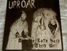Uproar 'And The Lord Said Let There Be' LP (1983) Ex. cond.