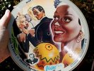 RARE SET OF 2 VOGUE 78 PICTURE DISC RECORDS LEARN TO RHUMBA SHAHIN CHEESECAKE