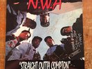 N.W.A. - Straight Outta Compton LP FULLY AUTOGRAPHED Dr. Dre Eazy-E Ice Cube NWA