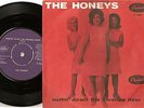 THE HONEYS SURFIN` DOWN SWANEE RIVER SWEDISH DANISH PS+45 1963 WILSON BEACH BOYS