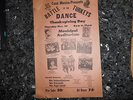 Rare San Antonio original concert flyer Teenage Moonlighters, Dell Kings, Ezba