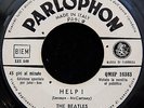 BEATLES 1965 Italy Promotional Demo Jukebox Parlophon 45 - Help / I'm Down 