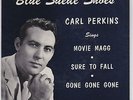 Rockabilly Carl Perkins Sun EP With Cover ' Blue Suede Shoes ' from 1958